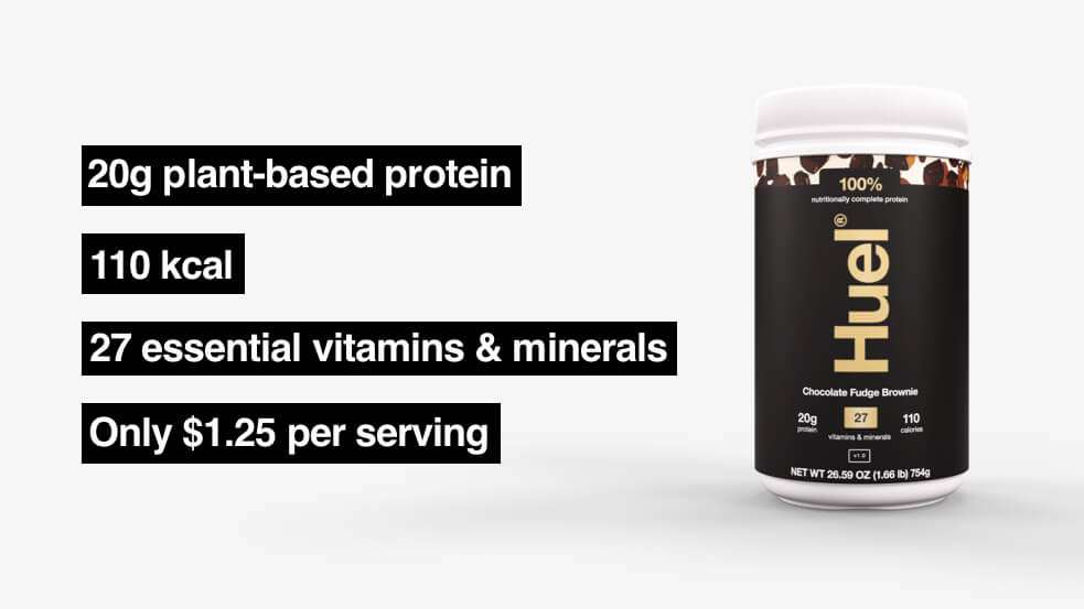 Huel Complete Protein Plantbased Protein Powder