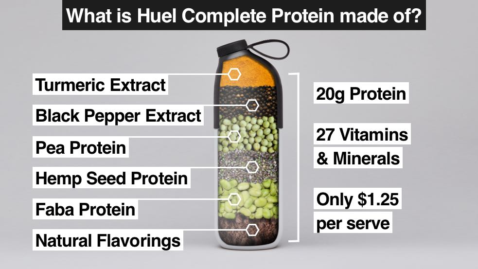 Huel Complete Protein Plantbased Protein Powder
